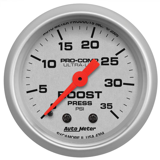 2-1/16 In. BOOST 0-35 PSI ULTRA-LITE