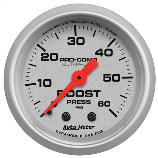 2-1/16 In. BOOST 0-60 PSI ULTRA-LITE