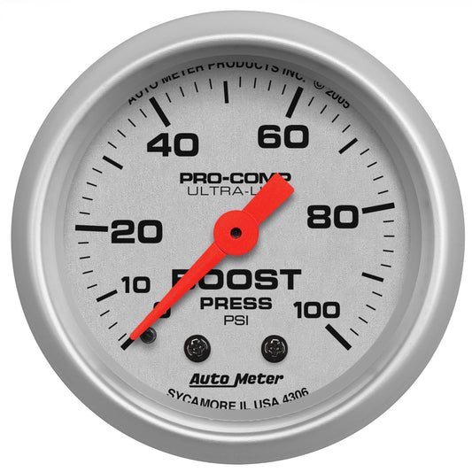 2-1/16 In. BOOST 0-100 PSI ULTRA-LITE