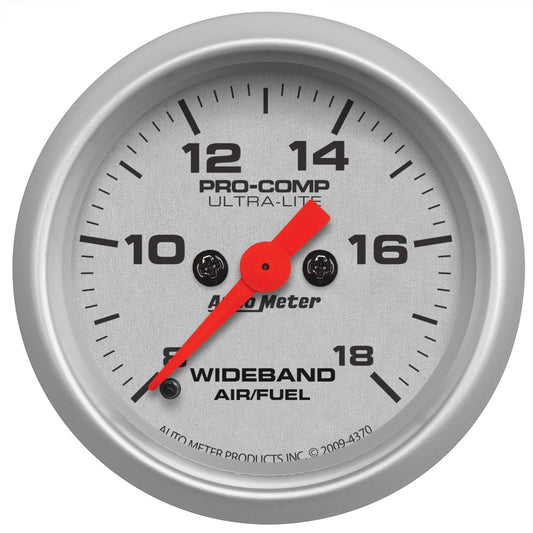 2-1/16 In. WIDEBAND AIR/FUEL RATIO ANALOG 8:1-18:1 AFR ULTRA-LITE