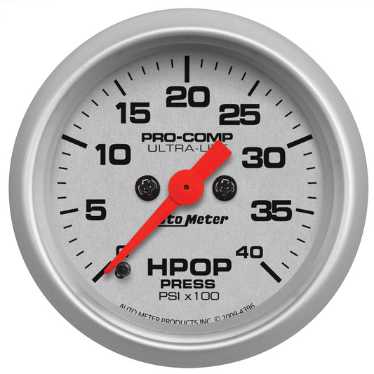 2-1/16 In. HPOP PRESSURE 0-4K PSI ULTRA-LITE