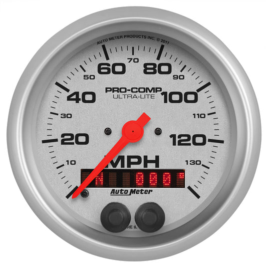 3-3/8 In. GPS SPEEDOMETER 0-140 MPH ULTRA-LITE