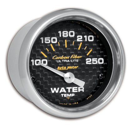 2-1/16 In. WATER TEMPERATURE 100-250 Fahrenheit CARBON FIBER