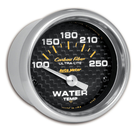 2-1/16 In. WATER TEMPERATURE 100-250 Fahrenheit CARBON FIBER