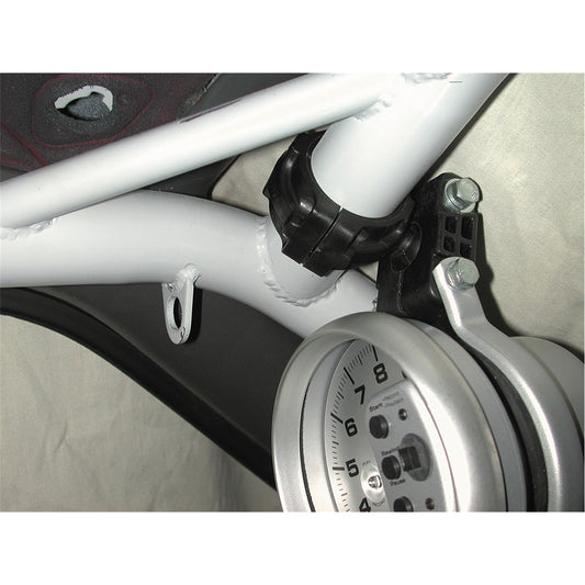 ROLL POD FOR 1.625 In. ROLL CAGE FITS 5 In. PEDESTAL TACH BLACK