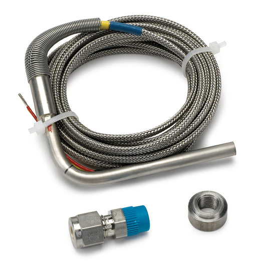 THERMOCOUPLE KIT TYPE K 1/4 In. DIA OPEN TIP 10FT INCL. STAINLESS COMP. & WELD BOSS