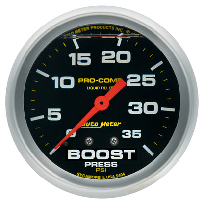 2-5/8 In. BOOST 0-35 PSI LIQUID FILLED PRO-COMP