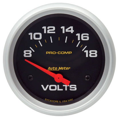 2-5/8 In. VOLTMETER 8-18V PRO-COMP