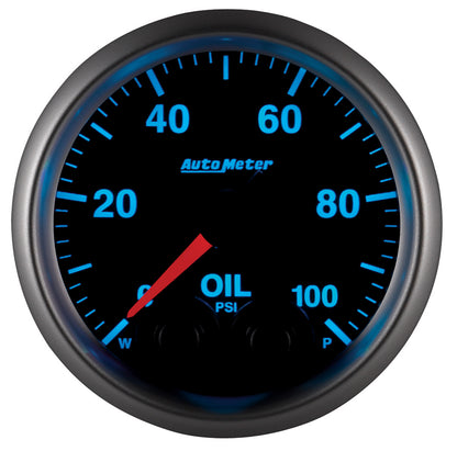 2-1/16 In. OIL PRESSURE 0-100 PSI ELITE