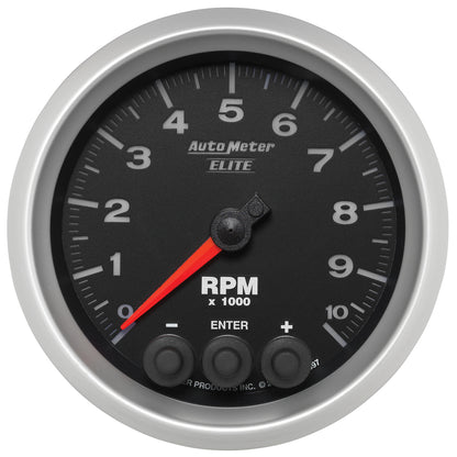 3-3/8 In. IN-DASH TACHOMETER 0-10000 RPM ELITE