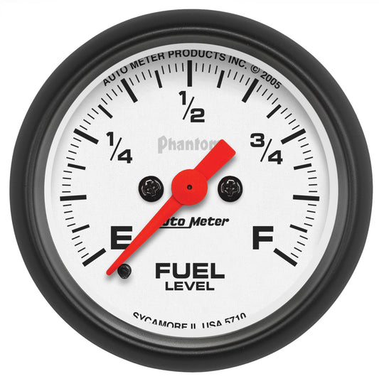 2-1/16 In. FUEL LEVEL PROGRAMMABLE 0-280 O PHANTOM