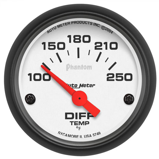2-1/16 In. DIFFERENTIAL TEMPERATURE 100-250 Fahrenheit PHANTOM