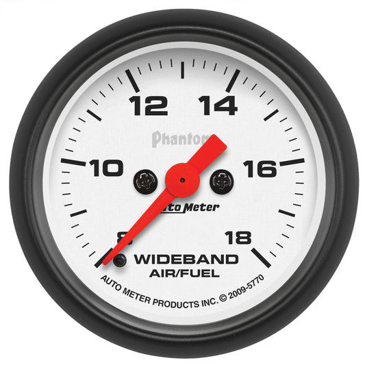 2-1/16 In. WIDEBAND AIR/FUEL RATIO ANALOG 8:1-18:1 AFR PHANTOM