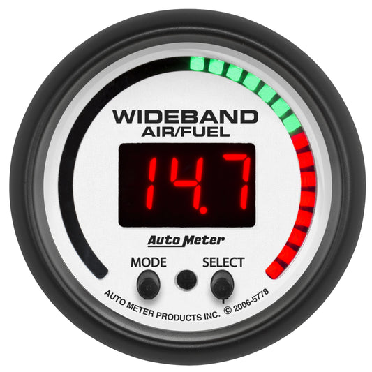 2-1/16 In. WIDEBAND PRO AIR/FUEL RATIO 6:1-20:1 AFR PHANTOM