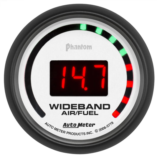 2-1/16 In. WIDEBAND STREET AIR/FUEL RATIO 10:1-17:1 AFR PHANTOM