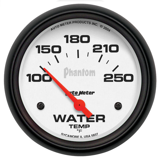 2-5/8 In. WATER TEMPERATURE 100-250 Fahrenheit PHANTOM