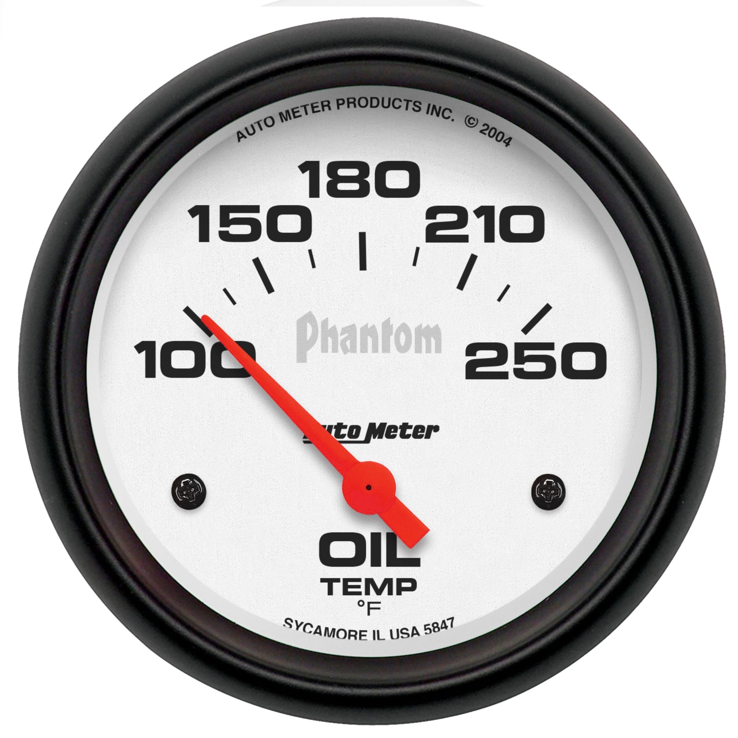 2-5/8 In. OIL TEMPERATURE 100-250 Fahrenheit PHANTOM