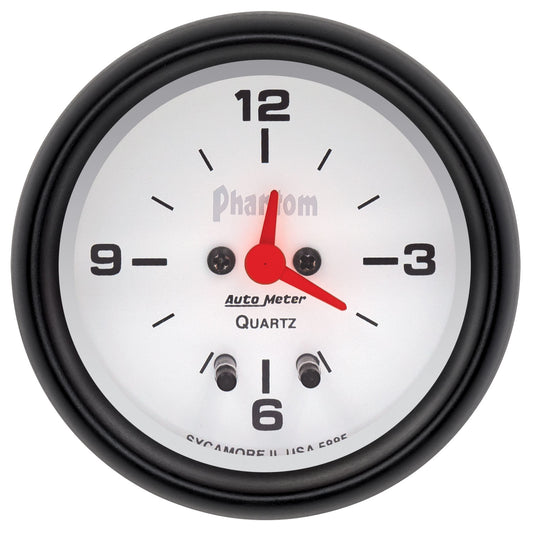 2-5/8 In. CLOCK 12 HOUR PHANTOM