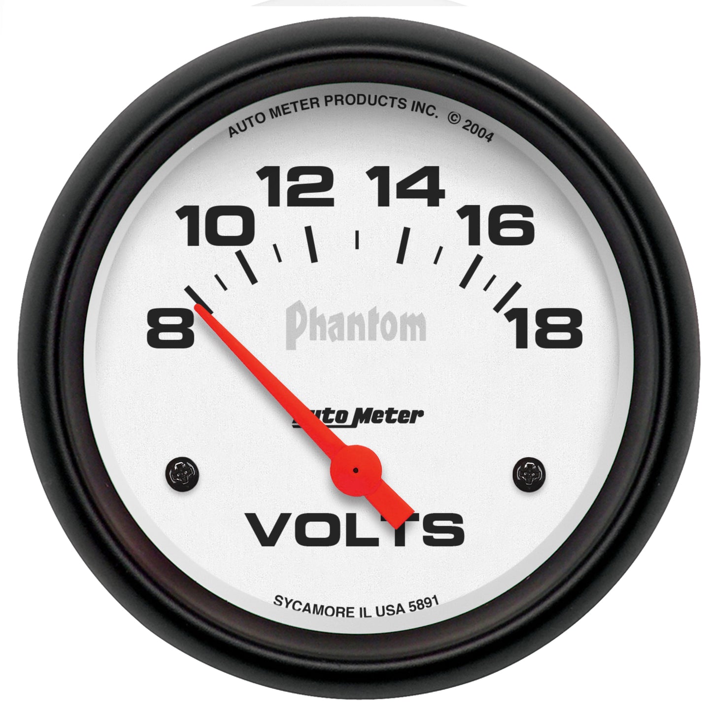 2-5/8 In. VOLTMETER 8-18V PHANTOM