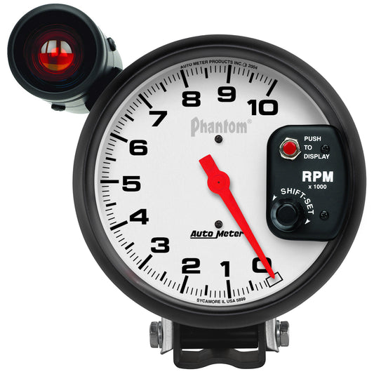 5 In. PEDESTAL TACHOMETER 0-10000 RPM PHANTOM