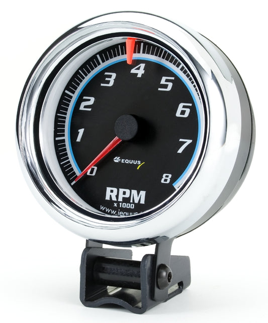 3-3/8 In. Chrome Tachometer