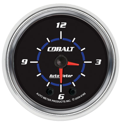 2-1/16 In. CLOCK 12 HOUR COBALT
