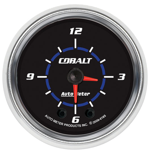 2-1/16 In. CLOCK 12 HOUR COBALT