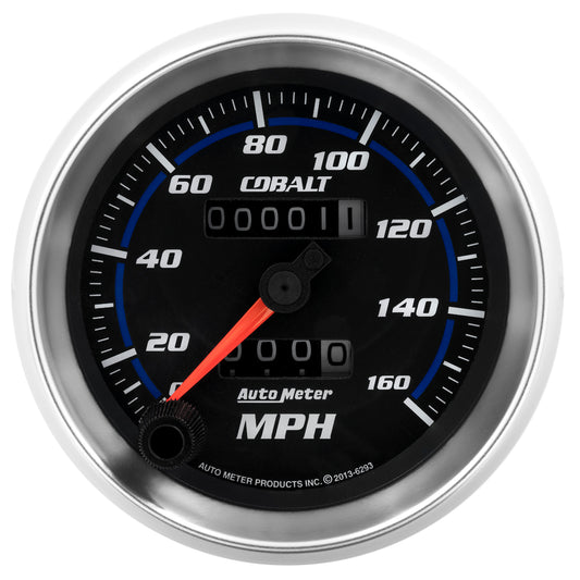 3-3/8 In. SPEEDOMETER 0-160 MPH COBALT