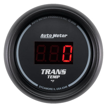 2-1/16 In. TRANSMISSION TEMPERATURE 0-340 Fahrenheit SPORT-COMP DIGITAL