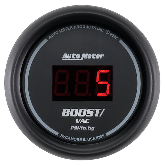2-1/16 In. BOOST/VACUUM 30 IN HG/30 PSI SPORT-COMP DIGITAL