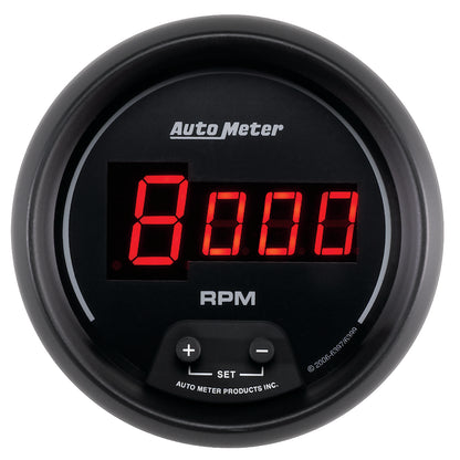3-3/8 In. IN-DASH TACHOMETER 0-10000 RPM SPORT-COMP DIGITAL