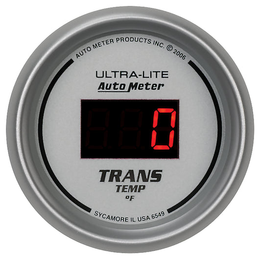 2-1/16 In. TRANSMISSION TEMPERATURE 0-340 Fahrenheit ULTRA-LITE DIGITAL