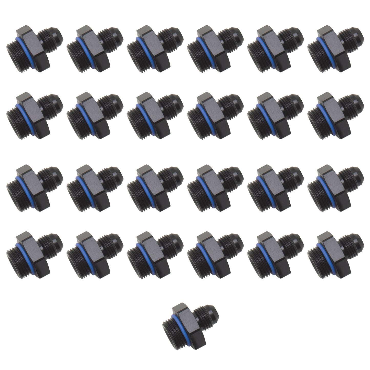Russell - Adapter Fitting.-6 An Flare Male To-8 Sae Port Male. Bulk Package Of 25