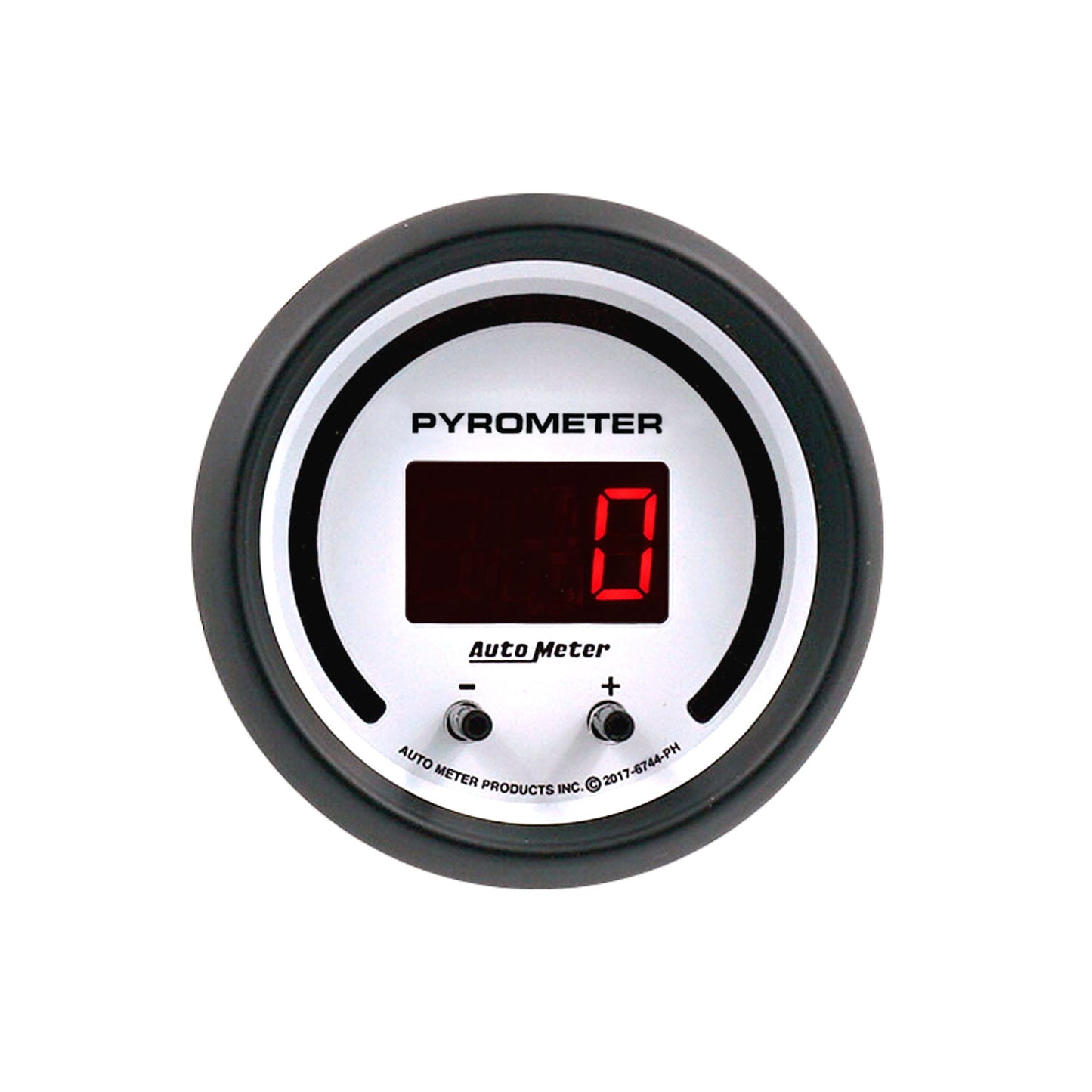 GAUGE  PYROMETER  2 1/16"  TWO CHANNEL  SELECTABLE  PHANTOM ELITE DIGITAL