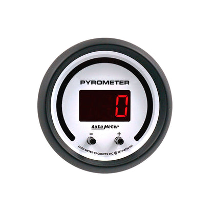 GAUGE  PYROMETER  2 1/16"  TWO CHANNEL  SELECTABLE  PHANTOM ELITE DIGITAL