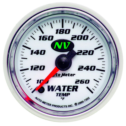 2-1/16 In. WATER TEMPERATURE 100-260 Fahrenheit NV