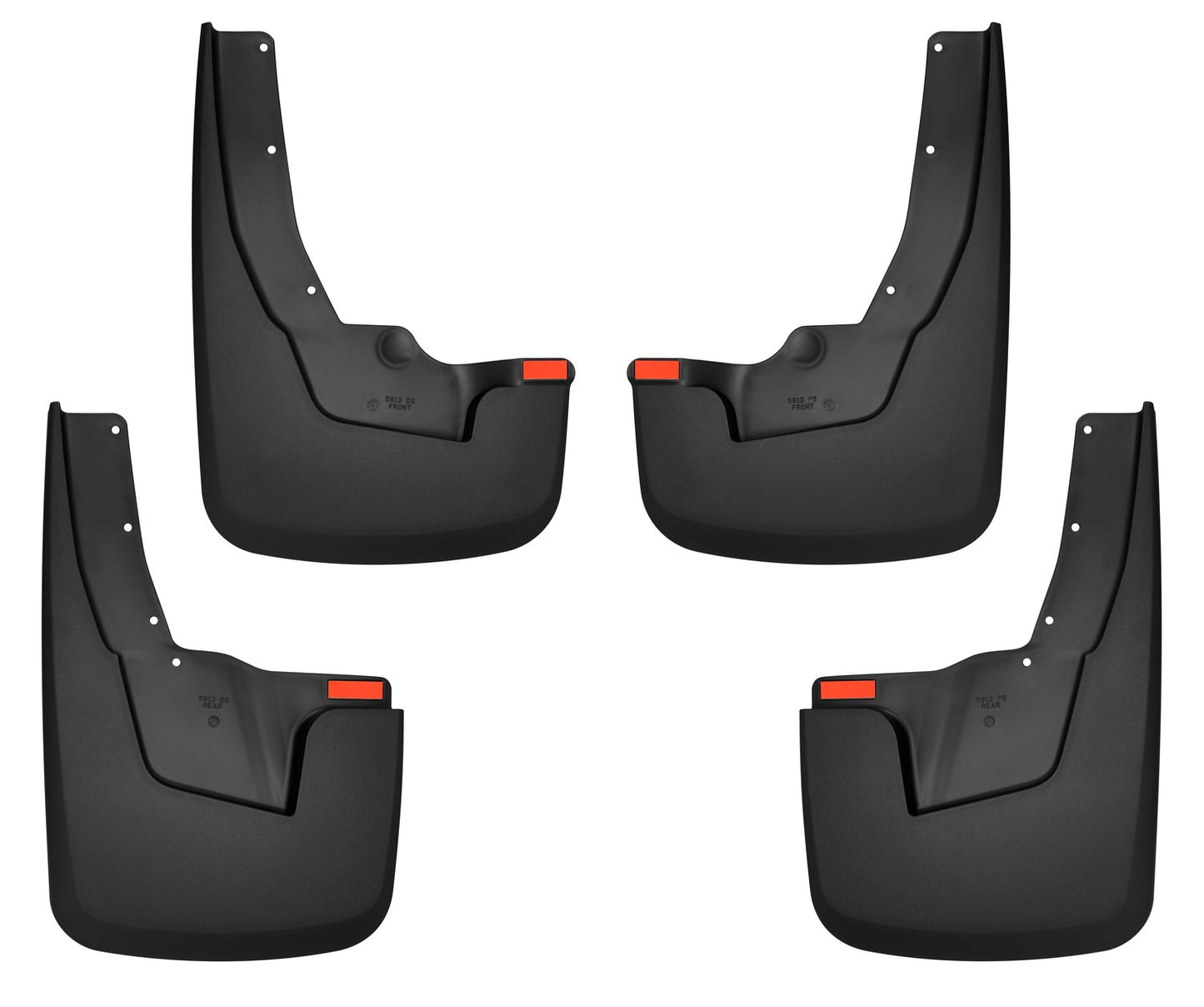 Husky Front And Rear Mud Guard Set 58136