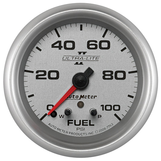 2-5/8 In. FUEL PRESSURE 0-100 PSI ULTRA-LITE II
