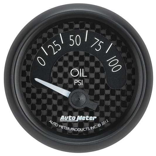2-1/16 In. OIL PRESSURE 0-100 PSI GT