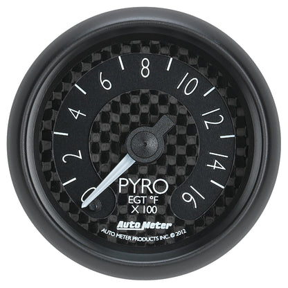 2-1/16 In. PYROMETER 0-1600 Fahrenheit GT
