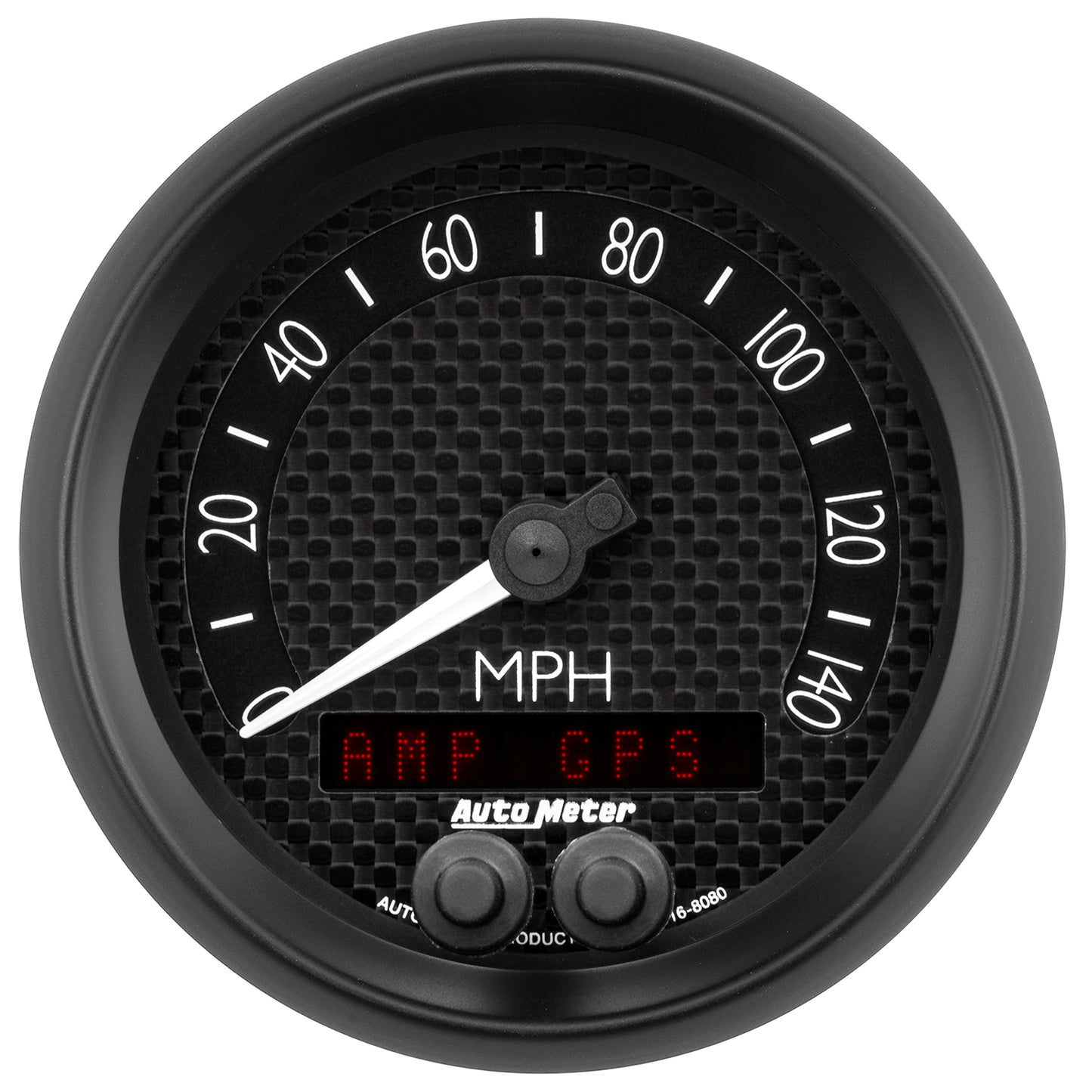 3-3/8 In. GPS SPEEDOMETER 0-140 MPH GT