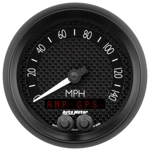 3-3/8 In. GPS SPEEDOMETER 0-140 MPH GT