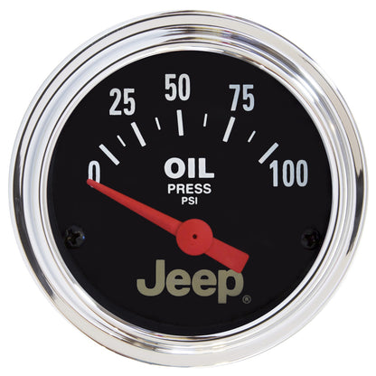 2-1/16 In. OIL PRESSURE 0-100 PSI JEEP
