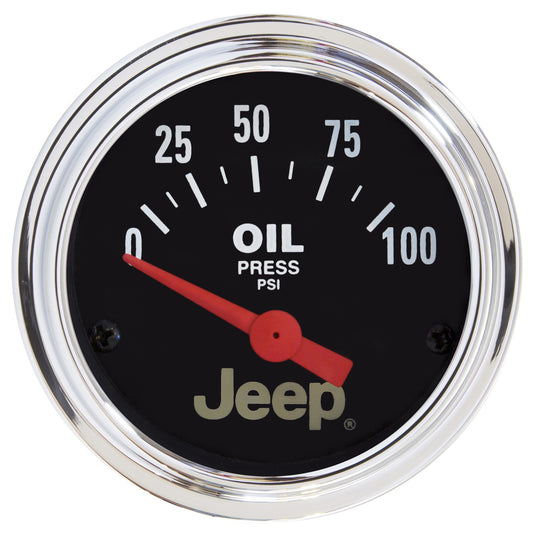 2-1/16 In. OIL PRESSURE 0-100 PSI JEEP