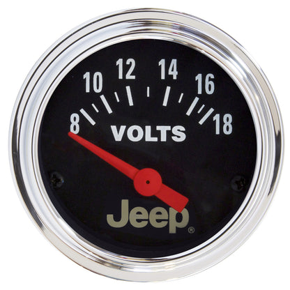 2-1/16 In. VOLTMETER 8-18V JEEP