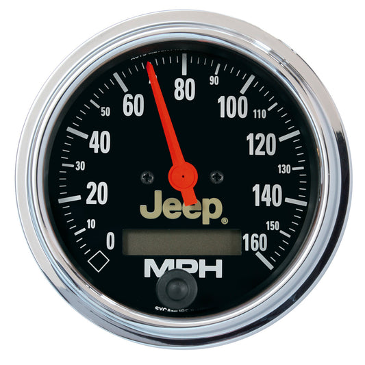 3-3/8 In. SPEEDOMETER 0-160 MPH JEEP