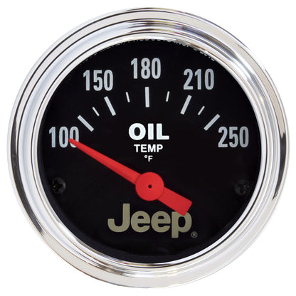 2-1/16 In. OIL TEMPERATURE 100-250 Fahrenheit JEEP