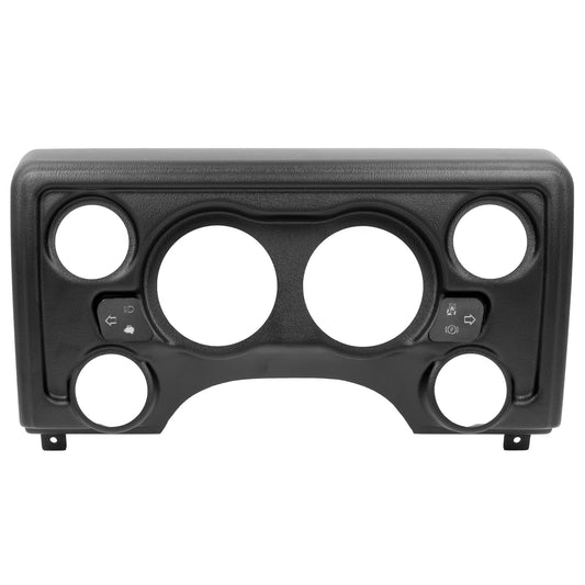 DIRECT FIT DASH PANEL 6 GAUGE (3 3/8 In. X2 2 1/6 In. X4) JEEP TJ / XJ