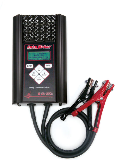 BVA-200s; Professional Grade Intelligent Hand Held Electrical System Analyzer For 6V & 12 Applications