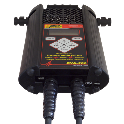 BVA-260; Professional Grade Intelligent Hand Held Electrical System Analyzer For 6V & 12 Applications